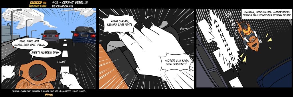 WLDR Comic Strip: YUK BAYAR UTANG #3 - Cermati Sebelum Bertransaksi