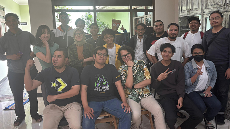 Laporan PANEL BY PANEL: The Art of Storytelling in Comics Bersama Tanfidz Tamamuddin