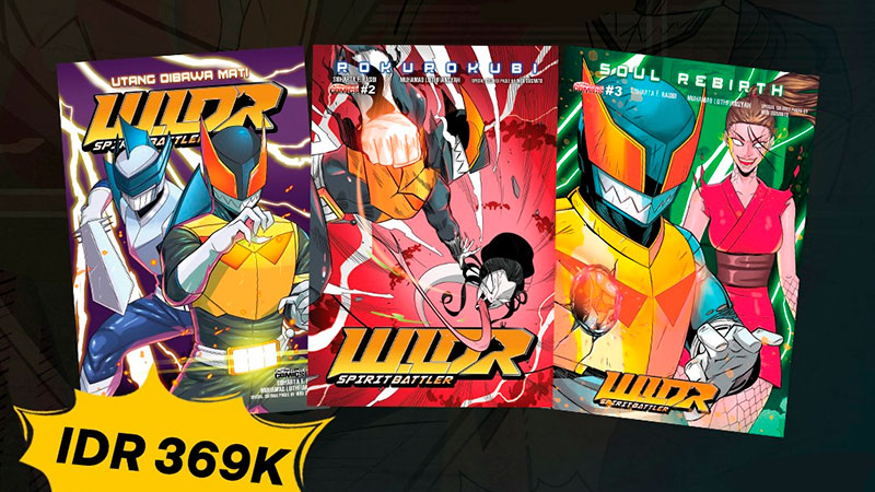 WLDR: SPIRIT BATTLER #3 dan Bundle Spesial #1-3 Ready Stock!