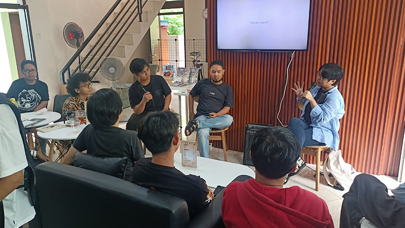 Laporan PANEL BY PANEL: From Community Builder to Dream Achiever bersama Aruga Prabawa, Kantya Birama, dan JAGOLOGI