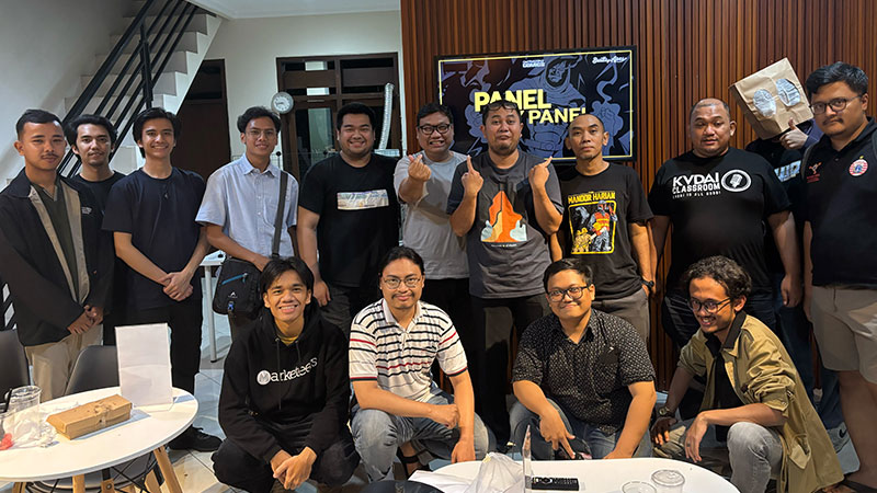 Laporan PANEL BY PANEL: Breaking Into Global Markets and Japanese Influence on Indonesian Comics bersama Tyas Seta dan Dody Kusumanto