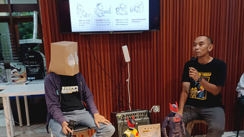 Laporan PANEL BY PANEL: Breaking Into Global Markets and Japanese Influence on Indonesian Comics bersama Tyas Seta dan Dody Kusumanto