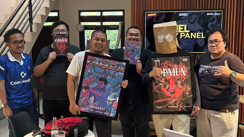 Laporan PANEL BY PANEL: The Ink Drops Now bersama Yusron Fuadi dan Agung Prasetiarso