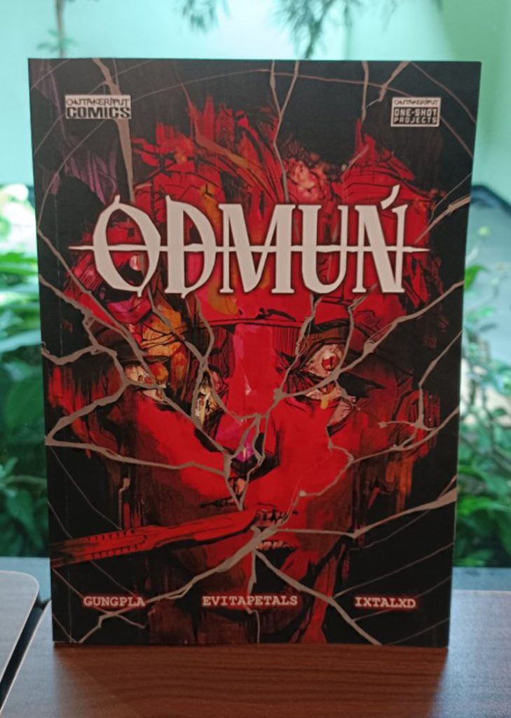 Kover komik horor ODMUN dari ONTAKERIPUT COMICS