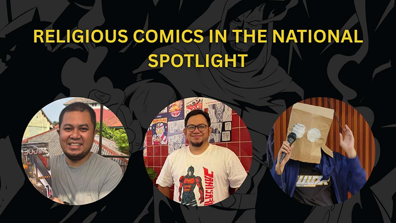 Laporan PANEL BY PANEL: Religious Comic in The National Spotlight bersama Handri Satria Handjaya