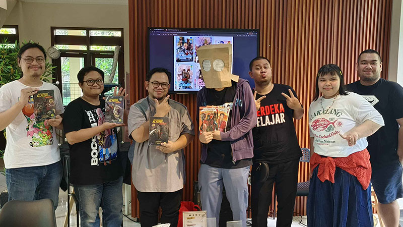 Laporan PANEL BY PANEL: Religious Comic in The National Spotlight bersama Handri Satria Handjaya