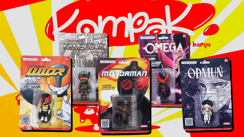 CHOBOTS, Lini ONTAKERIPUT TOYS Baru, Soft Launch di Acara KOMPAK