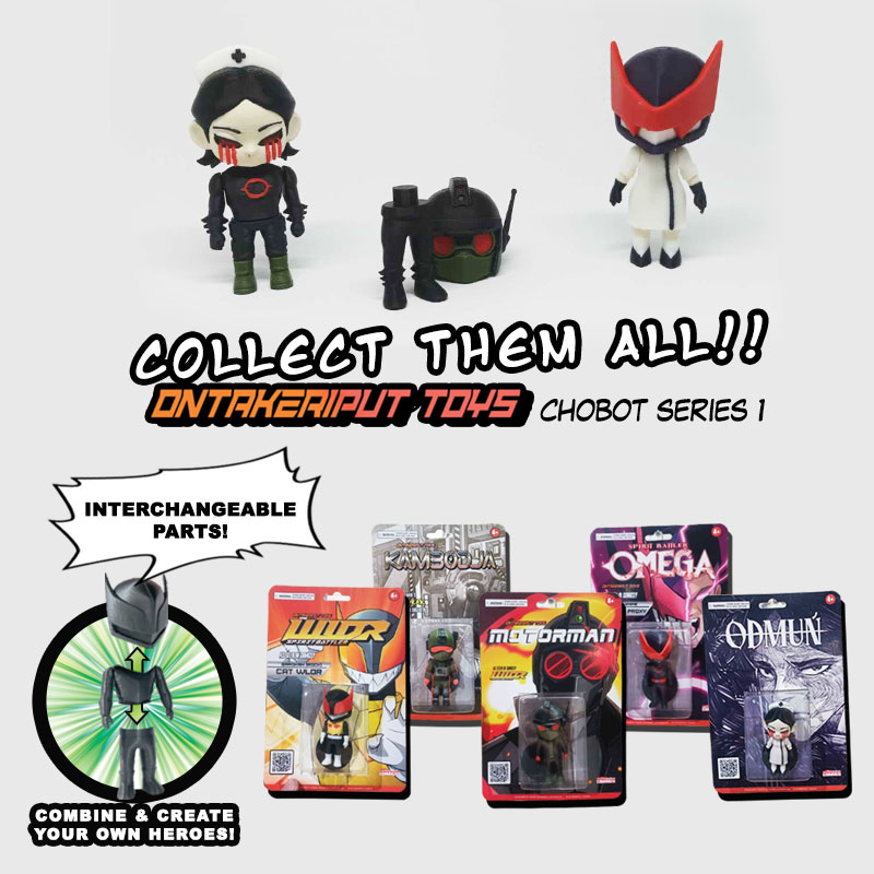 CHOBOTS, Lini ONTAKERIPUT TOYS Baru, Soft Launch di Acara KOMPAK