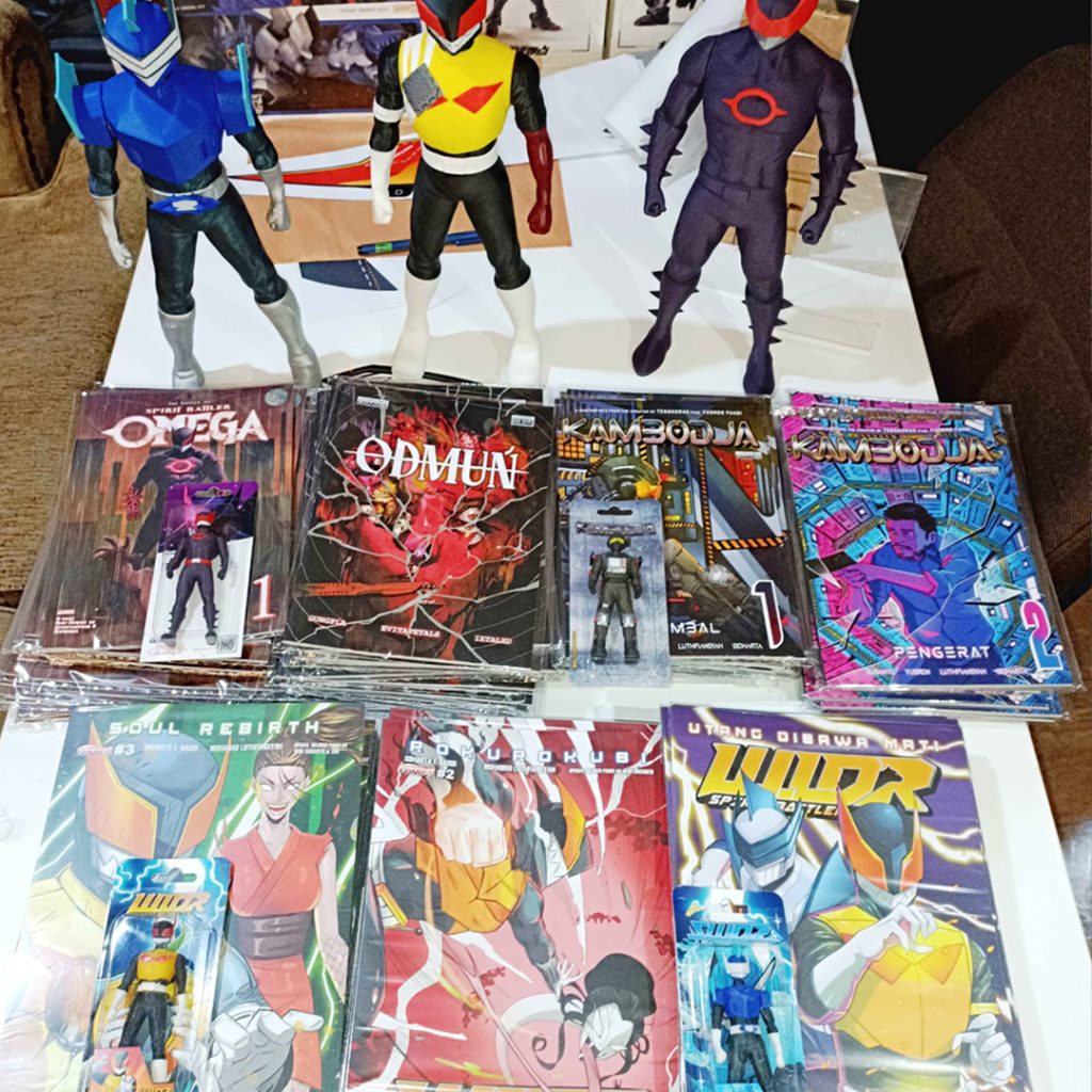 Komik-komik terbitan ONTAKERIPUTCOMICS