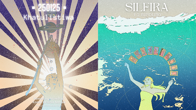 Novel Grafis KHATULISTIWA dan SILFIRA Kini Diterbitkan ONTAKERIPUT COMICS