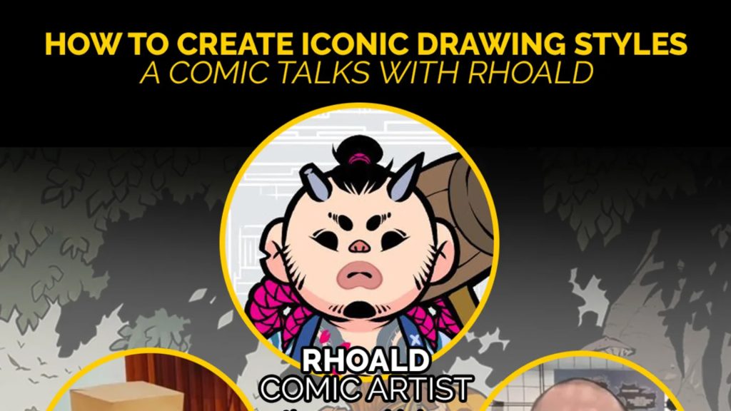 Laporan PANEL BY PANEL: How To Create Iconic Drawing Style Bersama Rhoald Marcellius