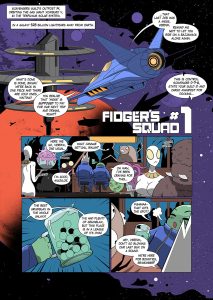 FIDGER'S SQUAD from ONTAKERIPUT COMICS & RURI IRIS